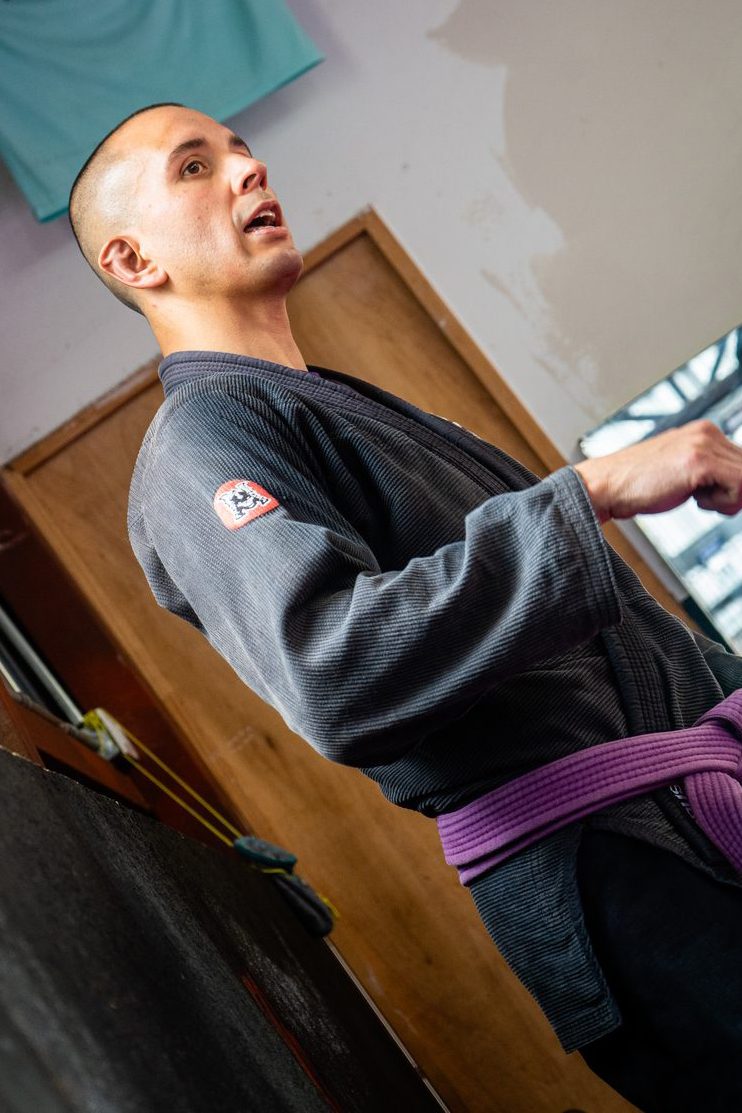 Tomás, monitor de UNITAS BJJ
